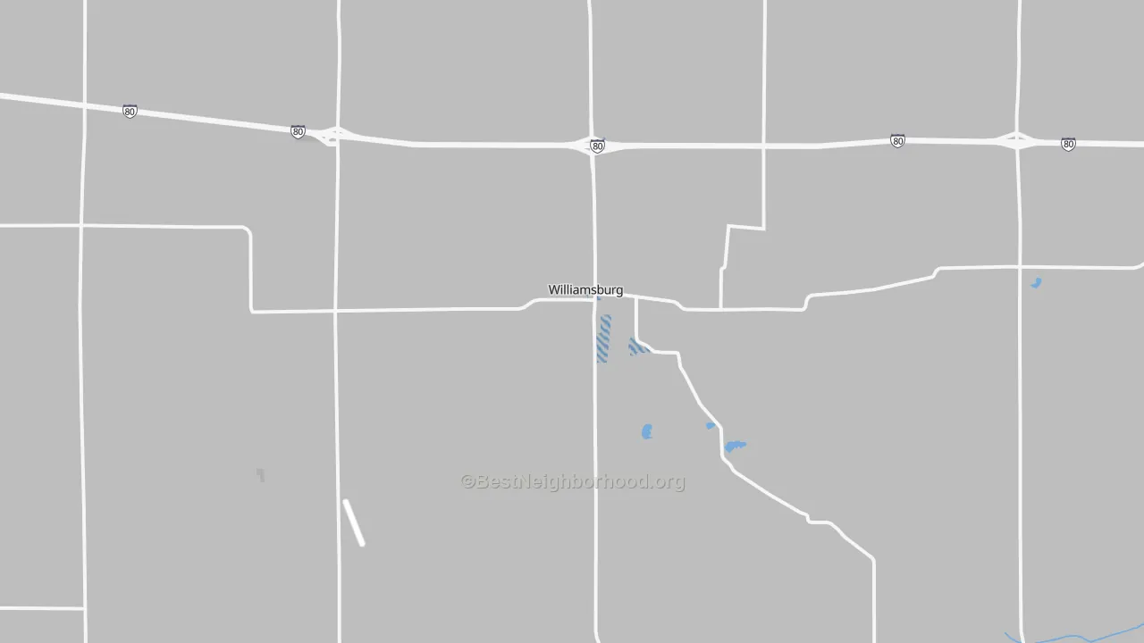 Transit Grade map of 52361, IA