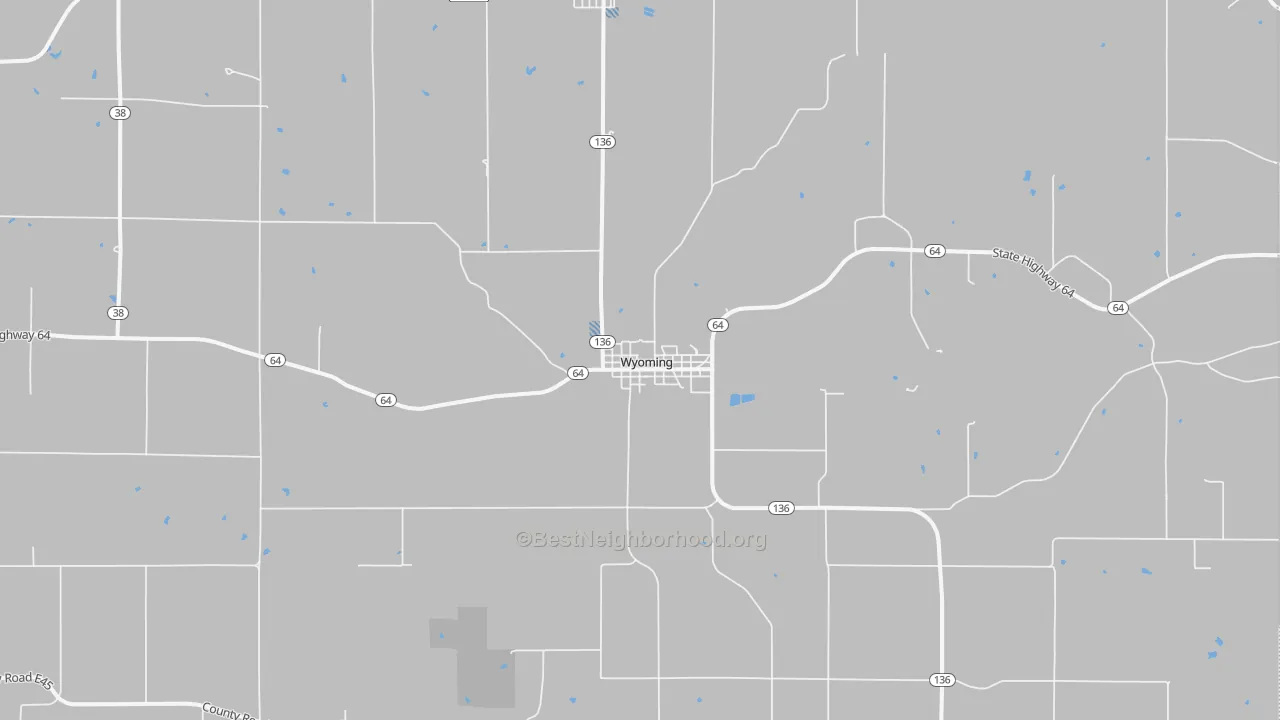 Transit Grade map of 52362, IA