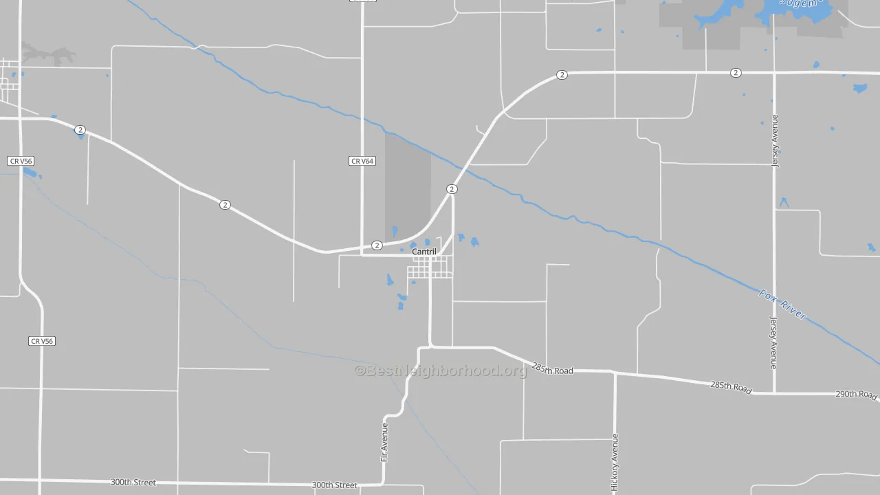 Transit Grade map of 52542, IA