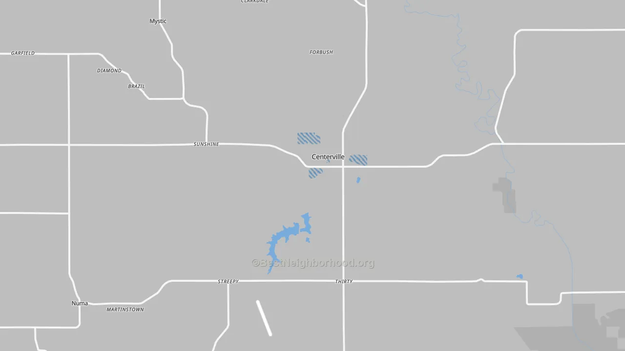 Transit Grade map of 52544, IA