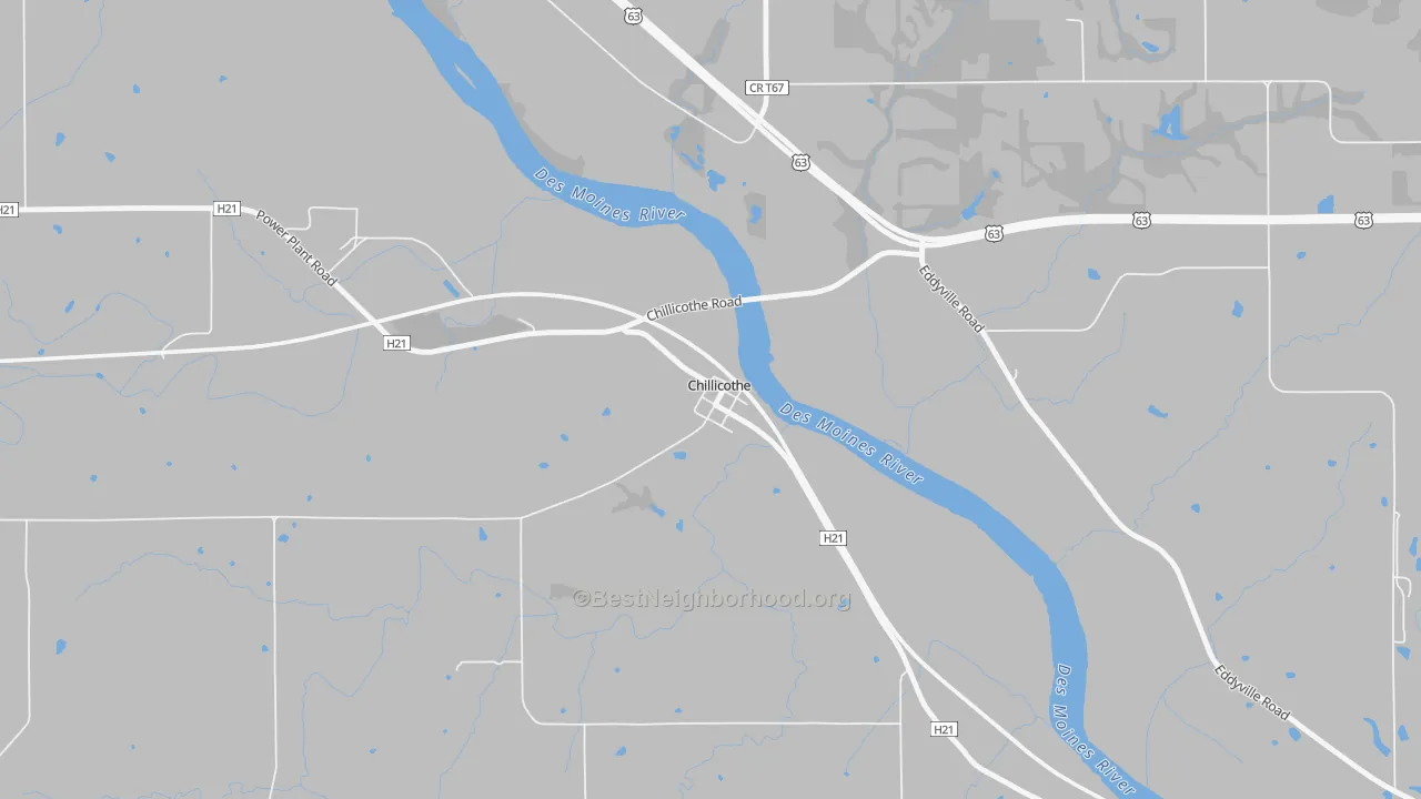 Transit Grade map of 52548, IA
