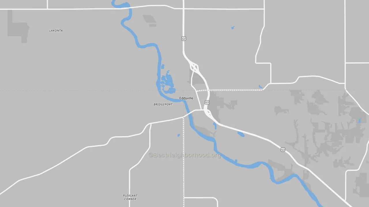 Transit Grade map of 52553, IA