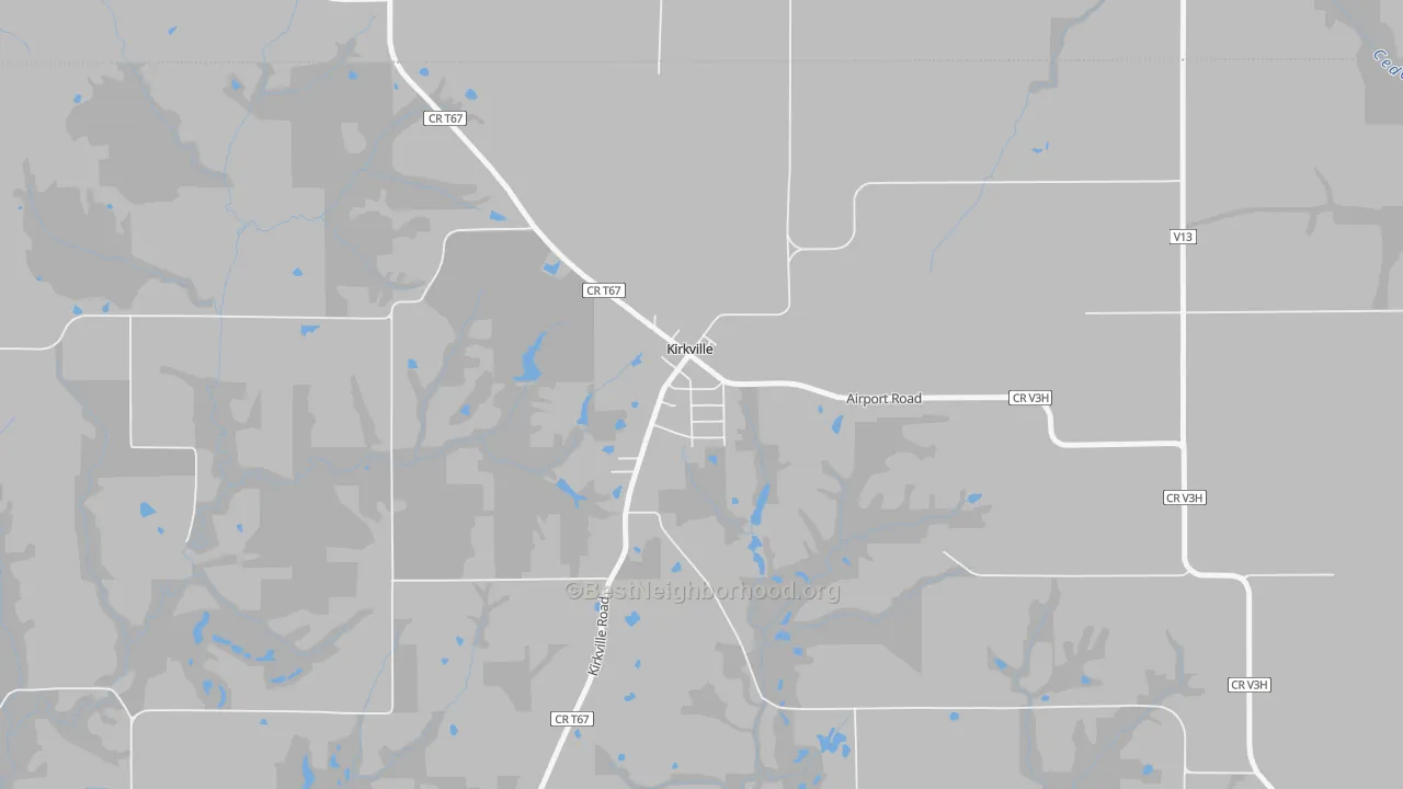 Transit Grade map of 52566, IA
