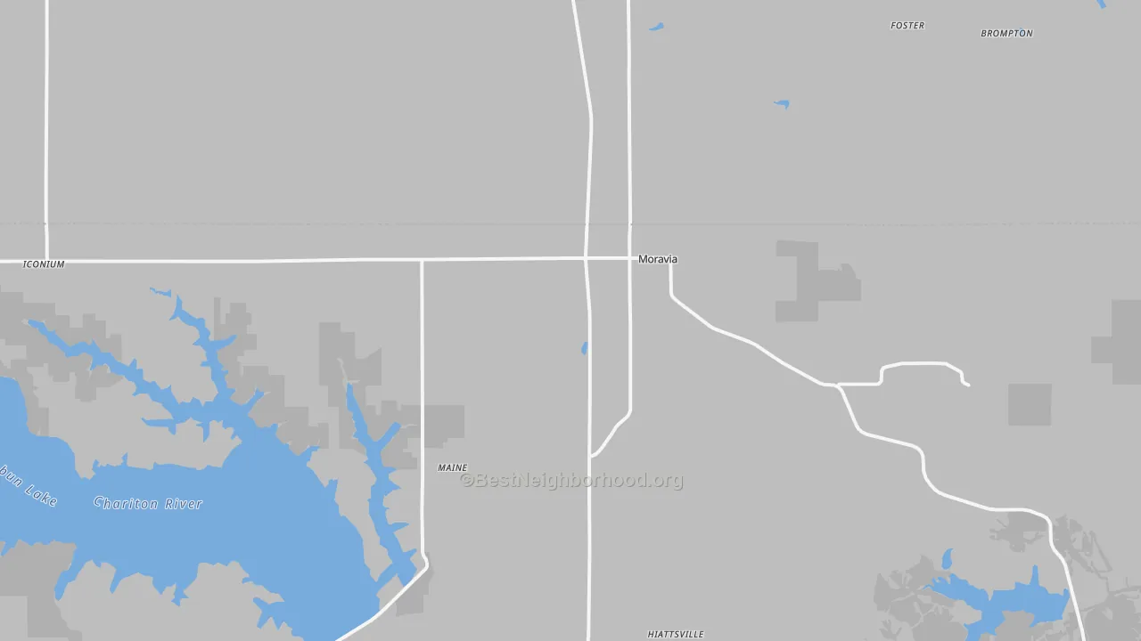 Transit Grade map of 52571, IA