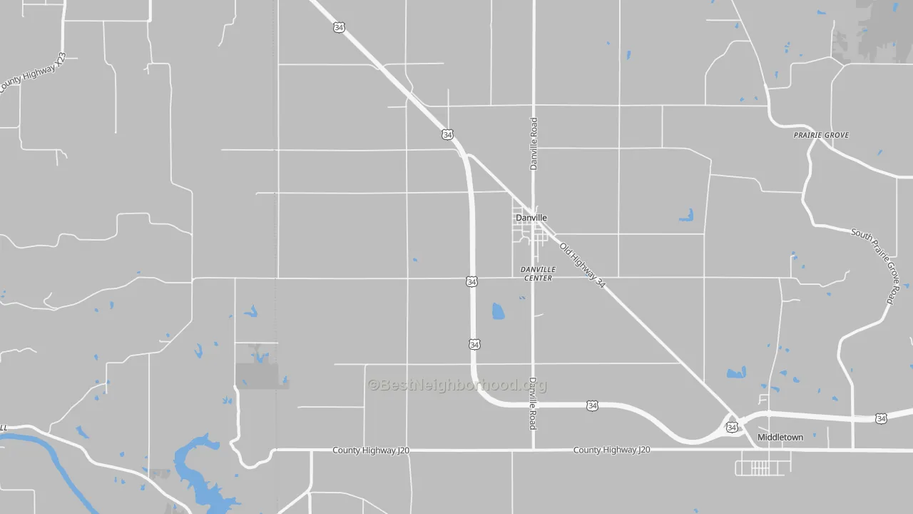 Transit Grade map of 52623, IA