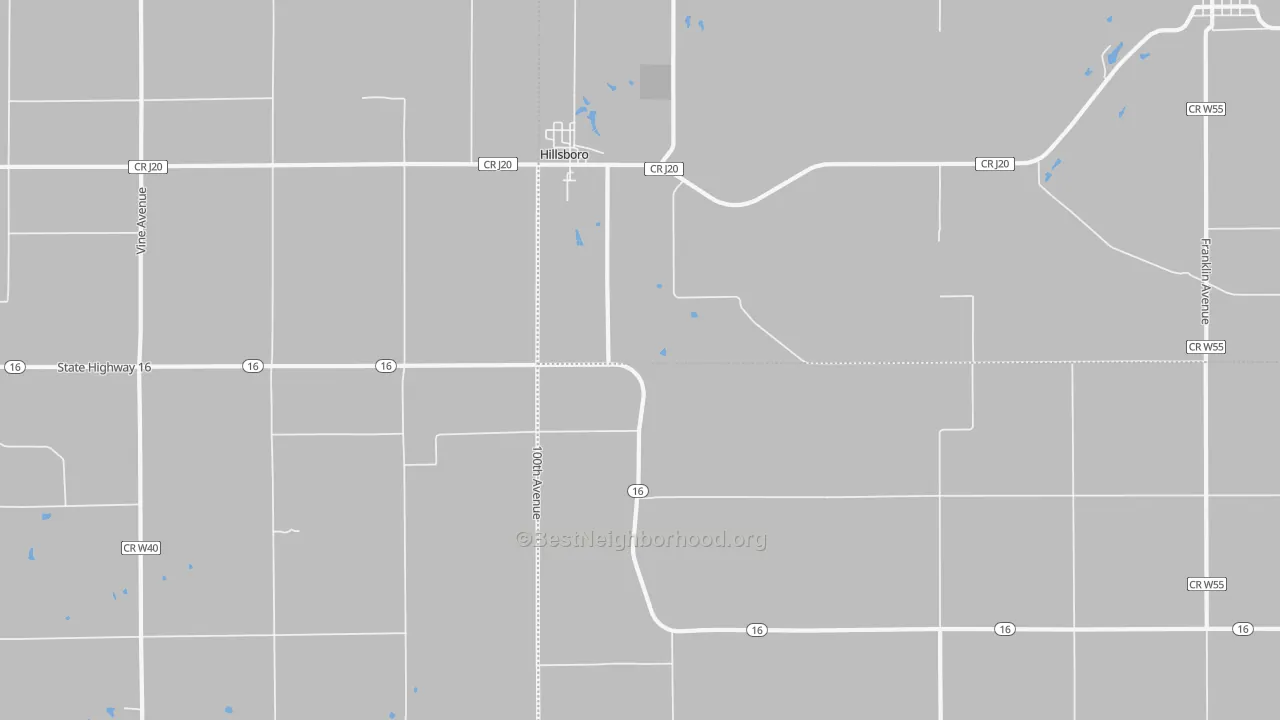 Transit Grade map of 52630, IA