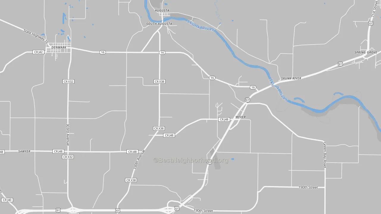 Transit Grade map of 52658, IA