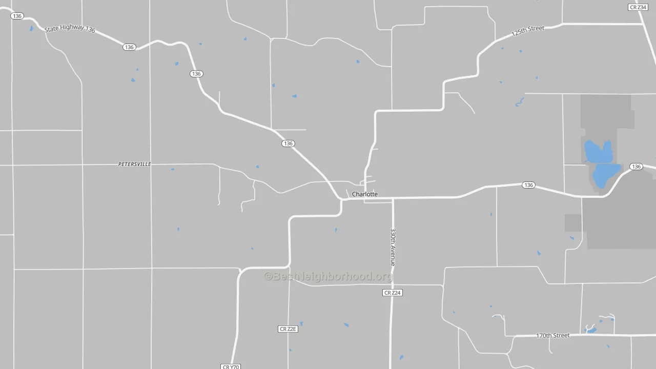 Transit Grade map of 52731, IA