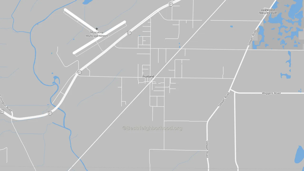 Transit Grade map of 52749, IA