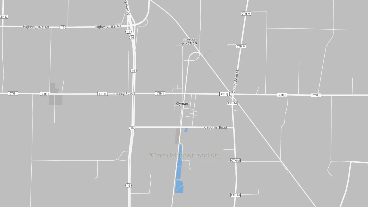 Transit Grade map of 53016, WI