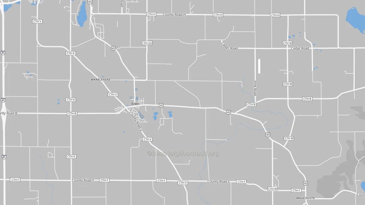 Transit Grade map of 53019, WI