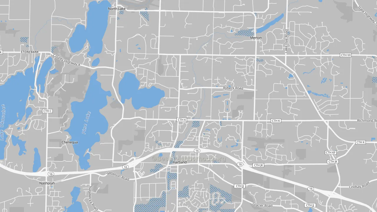 Transit Grade map of 53029, WI