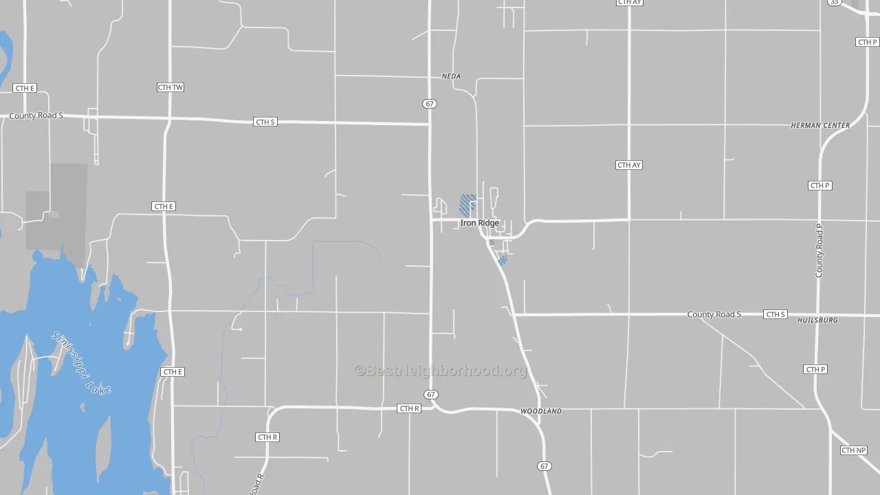 Transit Grade map of 53035, WI