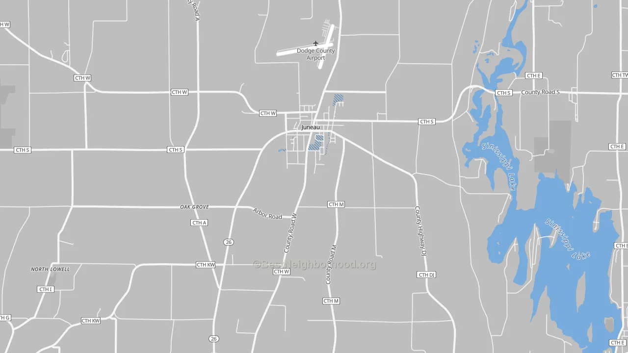 Transit Grade map of 53039, WI
