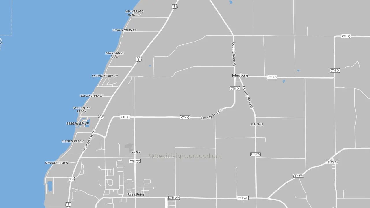 Transit Grade map of 53049, WI