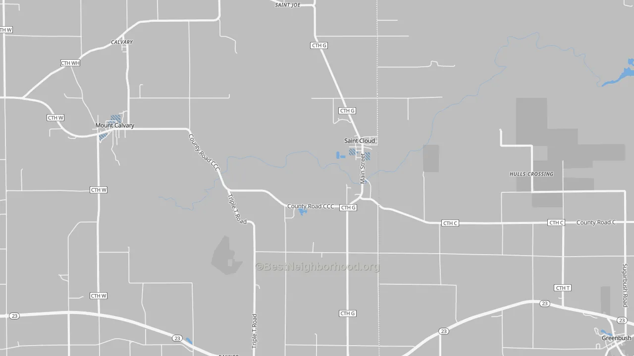 Transit Grade map of 53079, WI