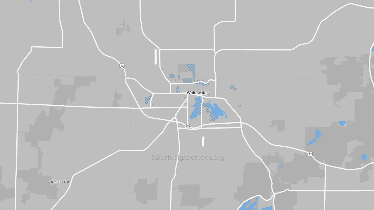 Transit Grade map of 53190, WI