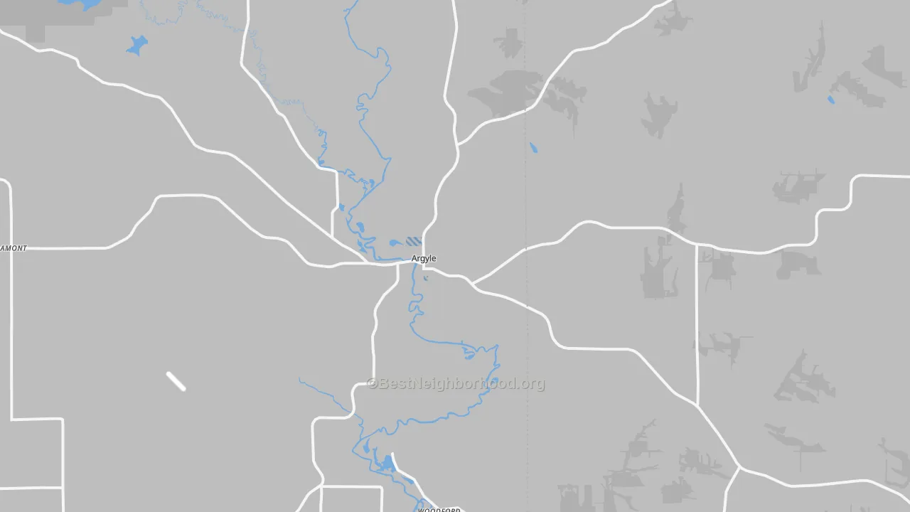 Transit Grade map of 53504, WI