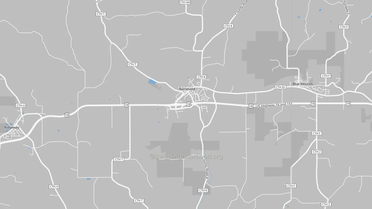 Transit Grade map of 53507, WI