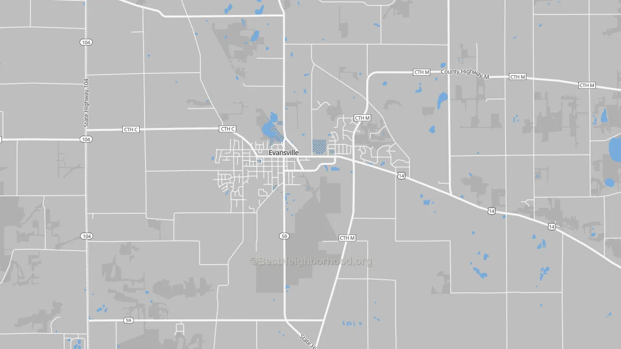 Transit Grade map of 53536, WI