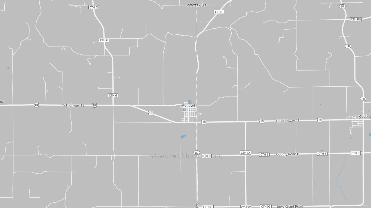 Transit Grade map of 53569, WI