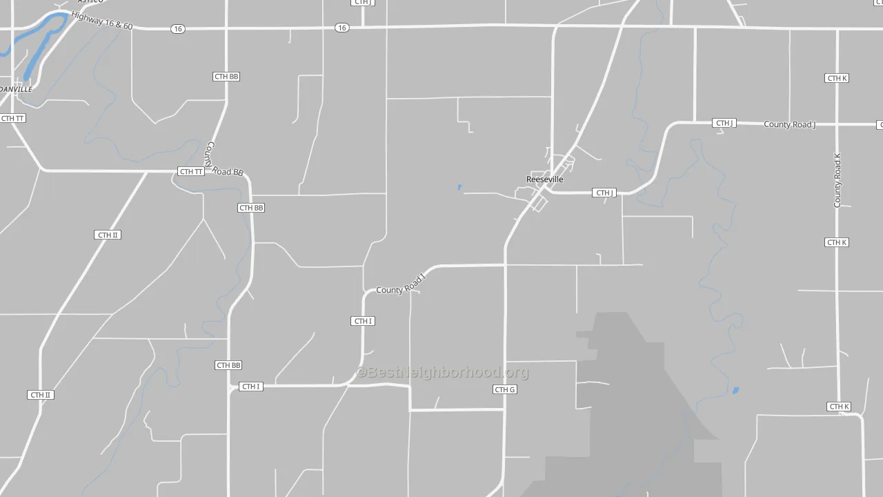 Transit Grade map of 53579, WI
