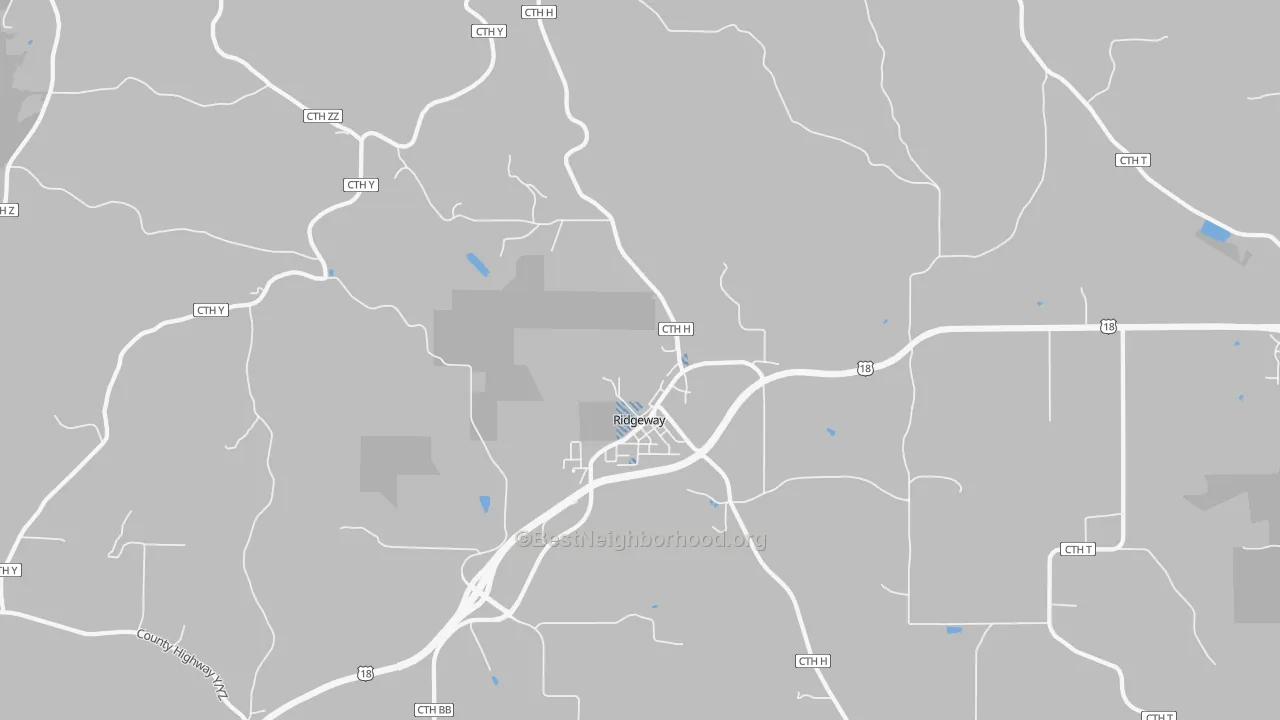 Transit Grade map of 53582, WI