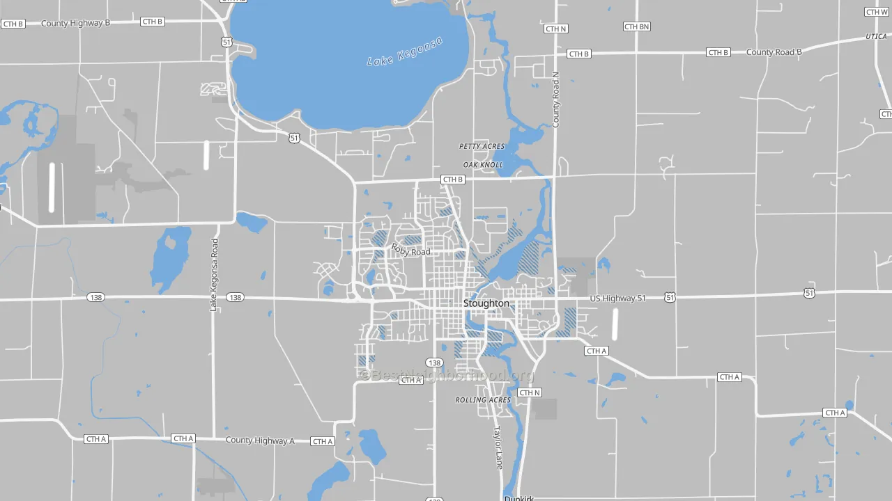 Transit Grade map of 53589, WI