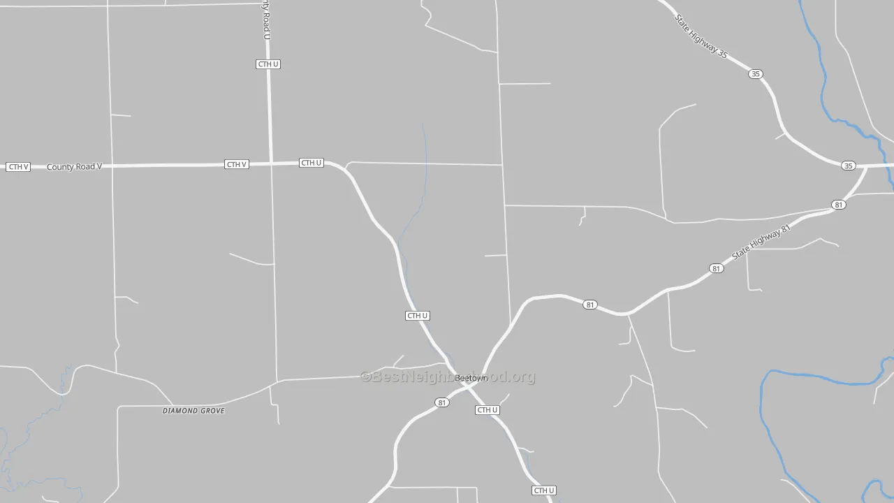 Transit Grade map of 53802, WI