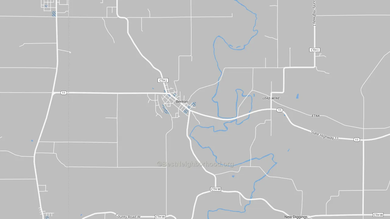 Transit Grade map of 53803, WI