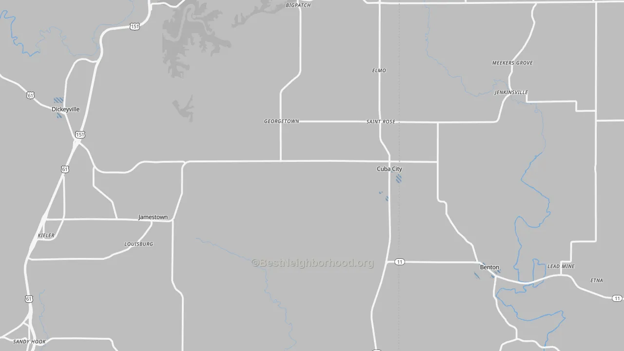 Transit Grade map of 53807, WI
