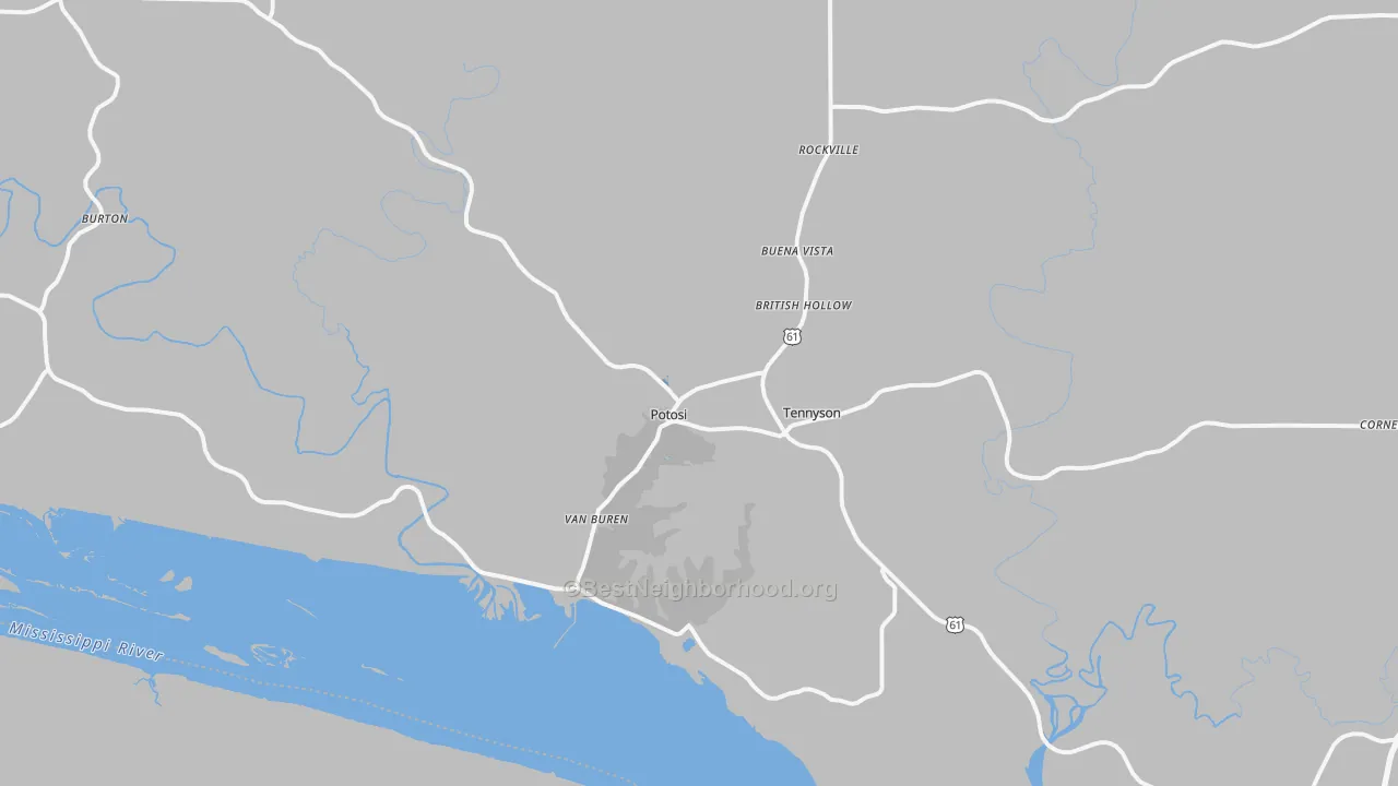 Transit Grade map of 53820, WI