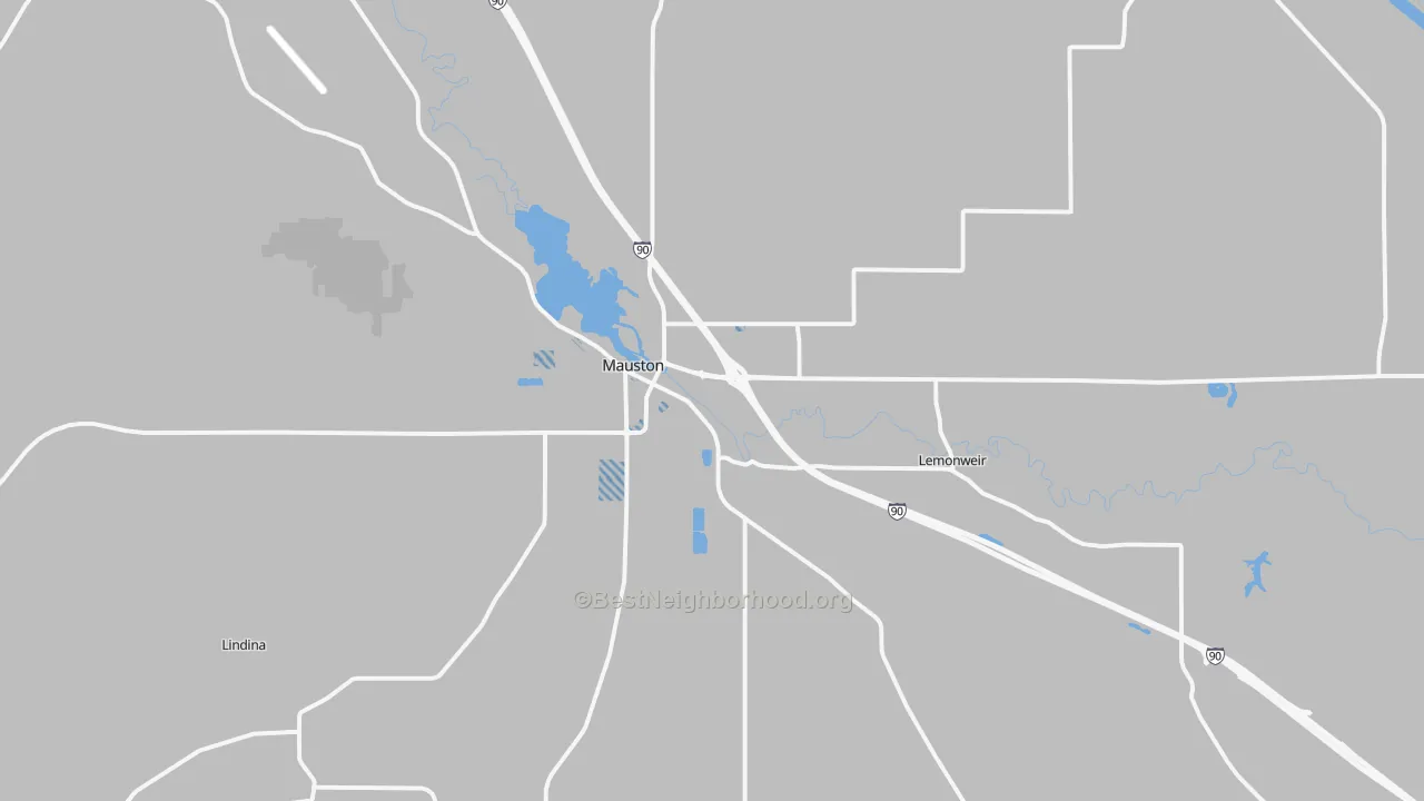 Transit Grade map of 53948, WI