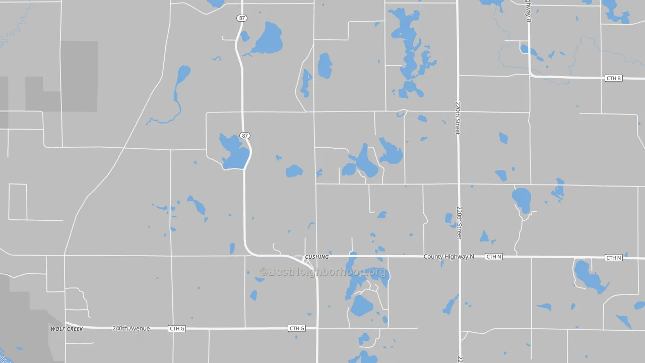 Transit Grade map of 54006, WI