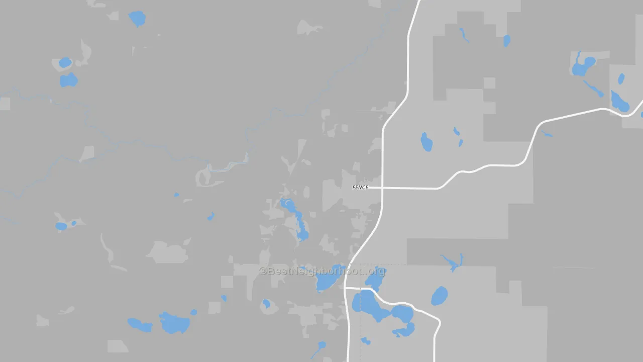 Transit Grade map of 54120, WI