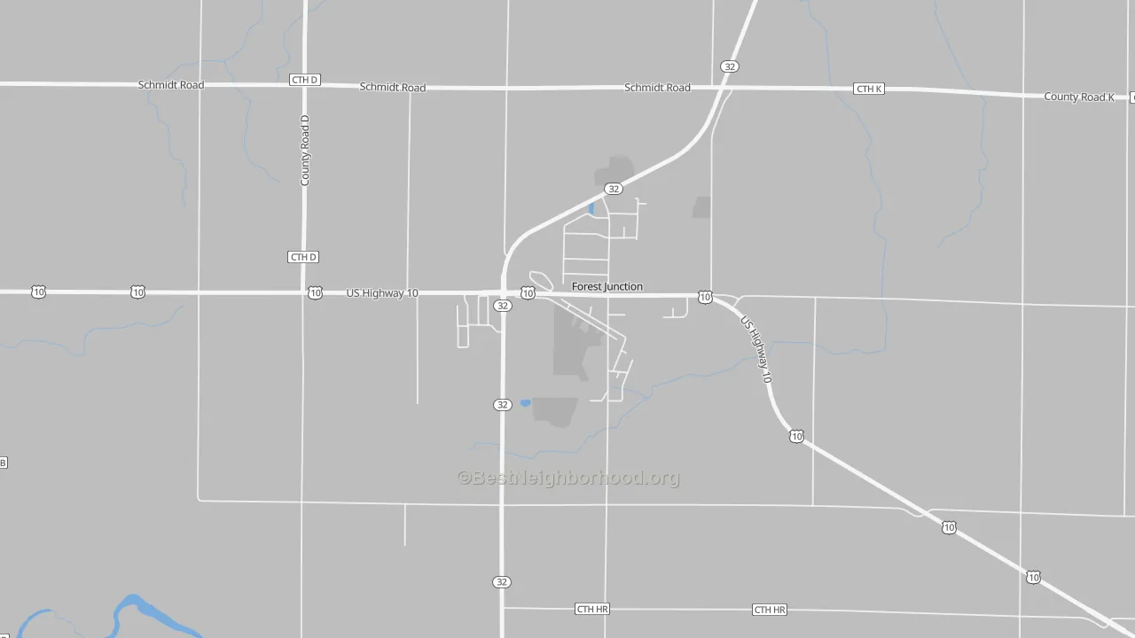 Transit Grade map of 54123, WI