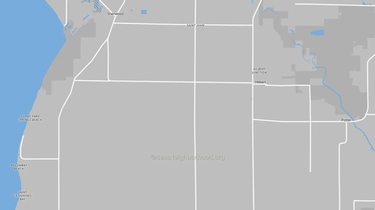 Transit Grade map of 54129, WI