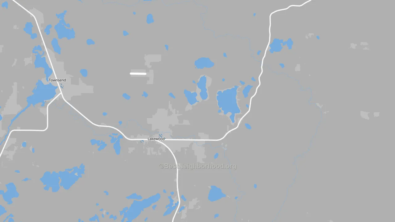 Transit Grade map of 54138, WI