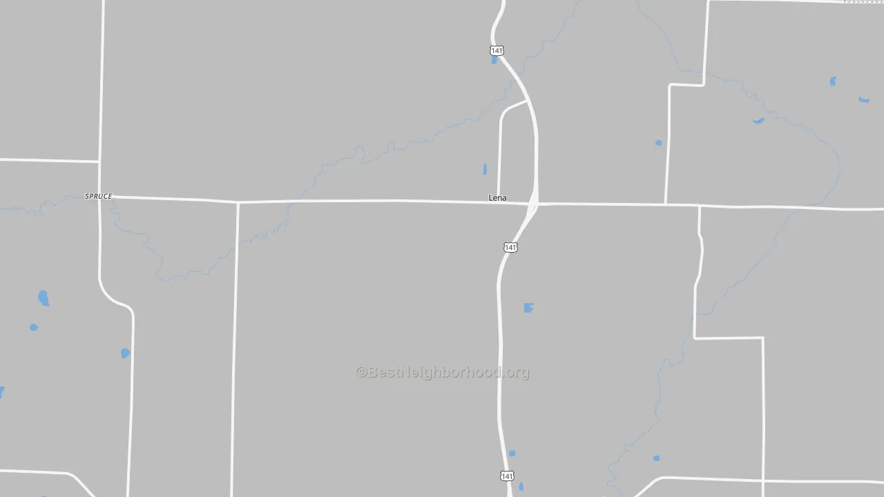 Transit Grade map of 54139, WI