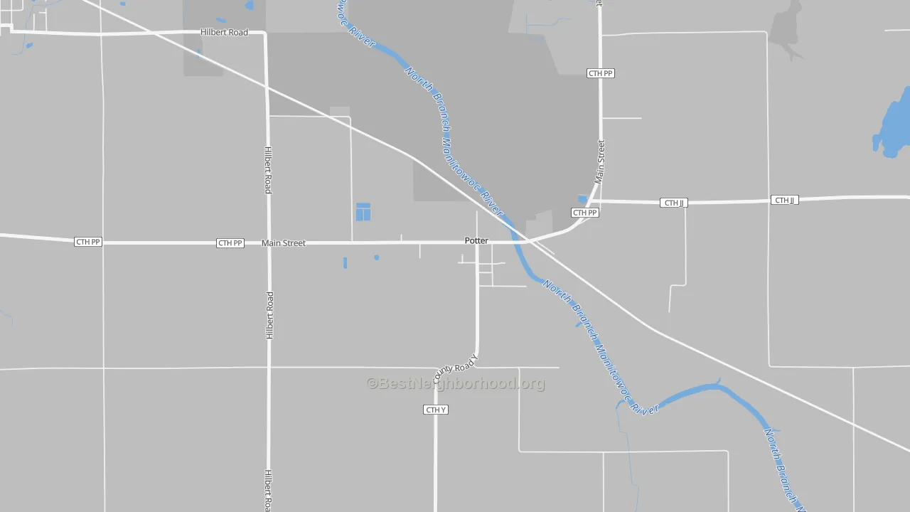 Transit Grade map of 54160, WI
