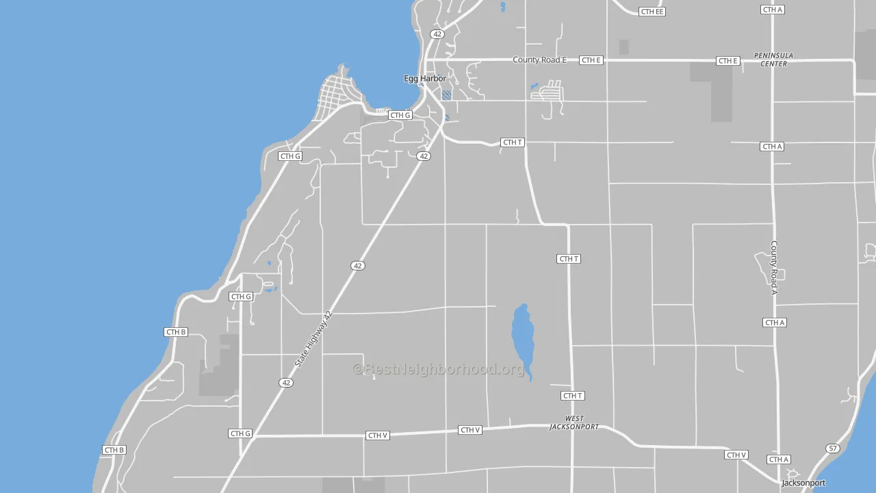 Transit Grade map of 54209, WI