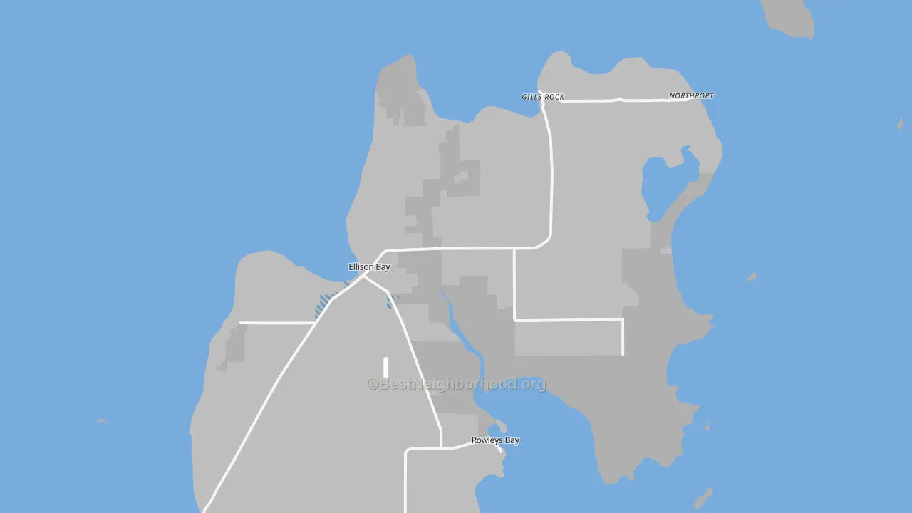 Transit Grade map of 54210, WI