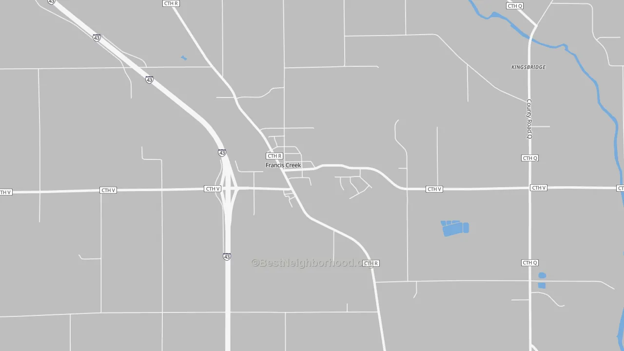 Transit Grade map of 54214, WI