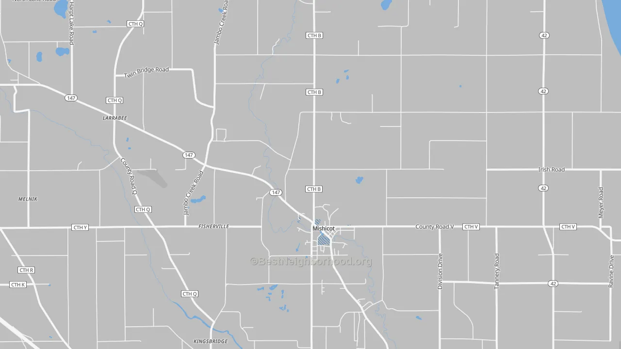 Transit Grade map of 54228, WI
