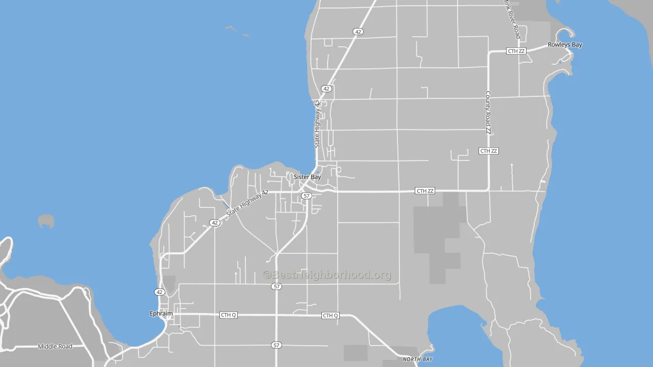 Transit Grade map of 54234, WI