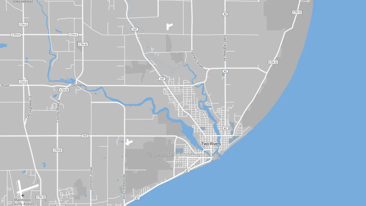 Transit Grade map of 54241, WI