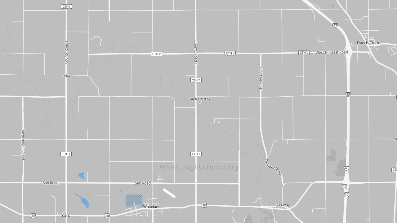 Transit Grade map of 54247, WI