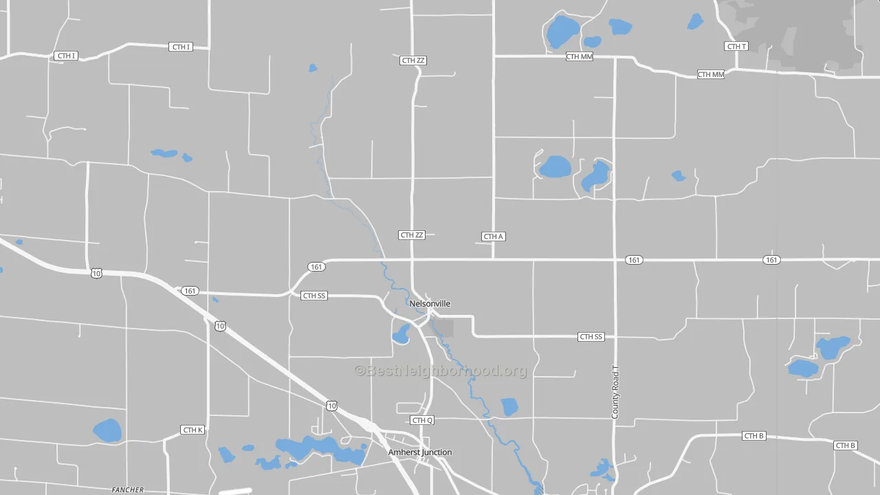 Transit Grade map of 54407, WI