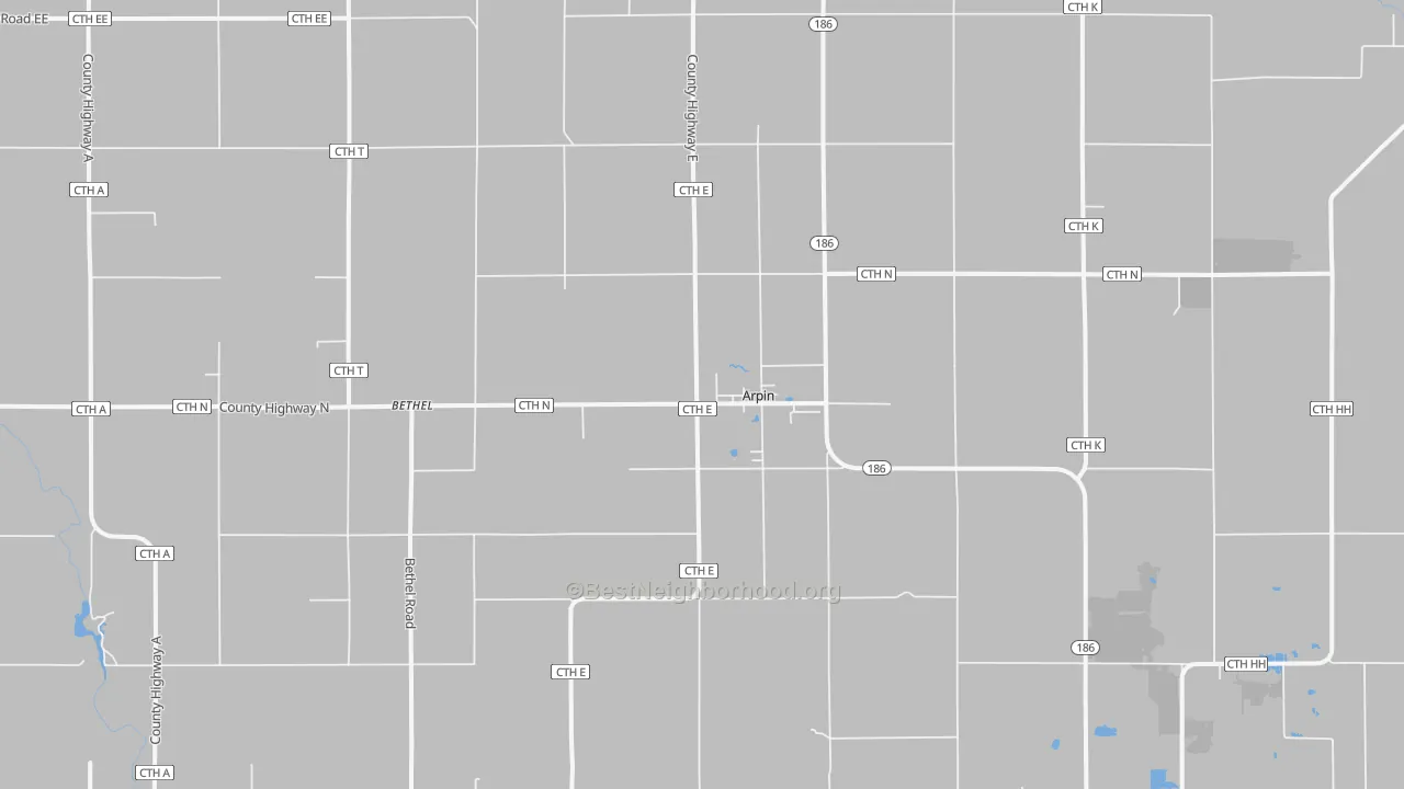 Transit Grade map of 54410, WI