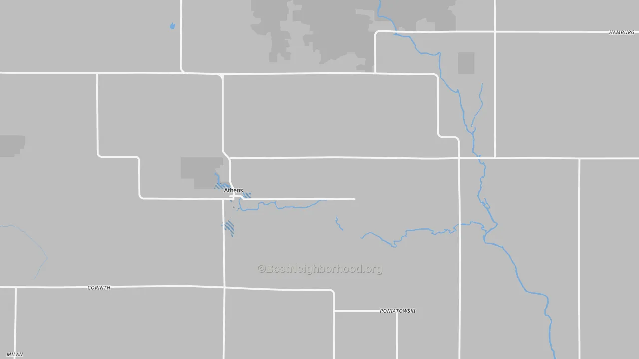 Transit Grade map of 54411, WI